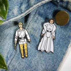 Promo π Accessories Pin Kings Star Wars Enamel Pin Badge Set 1.1 - Luke Skywalker And Princess Leia π 9 Accessories Pin Kings Star Wars Enamel Pin Badge Set 1.1 - Luke Skywalker And Princess Leia