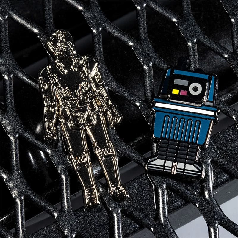 Promo π Pin Kings Star Wars Enamel Pin Badge Set 1.10 β Death Star Droid And Power Droid 𧨠2 Pin Kings Star Wars Enamel Pin Badge Set 1.10 β Death Star Droid And Power Droid