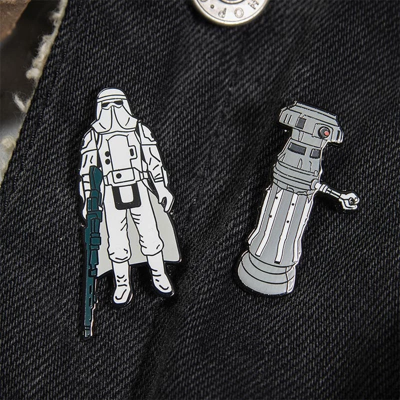 Outlet βοΈ Pin Kings Star Wars Enamel Pin Badge Set 1.12 β FX-7 And Imperial Stormtrooper (Hoth Battle Gear) π 5 Pin Kings Star Wars Enamel Pin Badge Set 1.12 β FX-7 And Imperial Stormtrooper (Hoth Battle Gear)