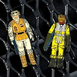 Pin Kings Star Wars Enamel Pin Badge Set 1.13 – Bossk And Rebel Soldier (Hoth Battle Gear) Accessories