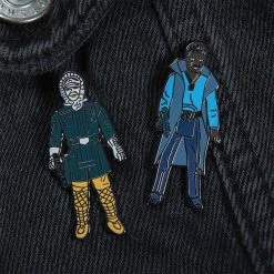 Pin Kings Star Wars Enamel Pin Badge Set 1.15 – Han Solo (Hoth Outfit) And Lando Calrissian Accessories