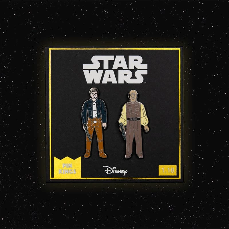 Discount π Pin Kings Star Wars Enamel Pin Badge Set 1.18 β Han Solo (Bespin Outfit) And Lobot π 1 Pin Kings Star Wars Enamel Pin Badge Set 1.18 β Han Solo (Bespin Outfit) And Lobot