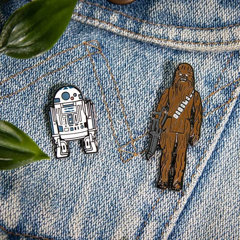 Hot Sale π Pin Kings Star Wars Enamel Pin Badge Set 1.2 - R2D2 And Chewbacca π 5 Pin Kings Star Wars Enamel Pin Badge Set 1.2 - R2D2 And Chewbacca