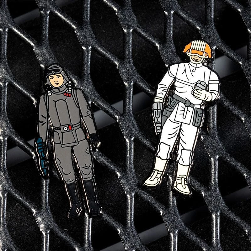 Deals π― Pin Badges Pin Kings Star Wars Enamel Pin Badge Set 1.23 β AT-AT Commander And Cloud Car Pilot β¨ 2 Pin Badges Pin Kings Star Wars Enamel Pin Badge Set 1.23 β AT-AT Commander And Cloud Car Pilot