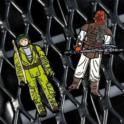 Pin Kings Star Wars Enamel Pin Badge Set 1.30 – Rebel Commando And Weequay Accessories