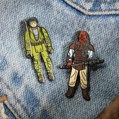 Pin Kings Star Wars Enamel Pin Badge Set 1.30 – Rebel Commando And Weequay Accessories