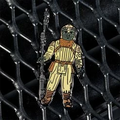 Pin Kings Star Wars Enamel Pin Badge Set 1.37 – B-Wing Pilot And Klaatu (in Skiff Guard Outfit) Accessories