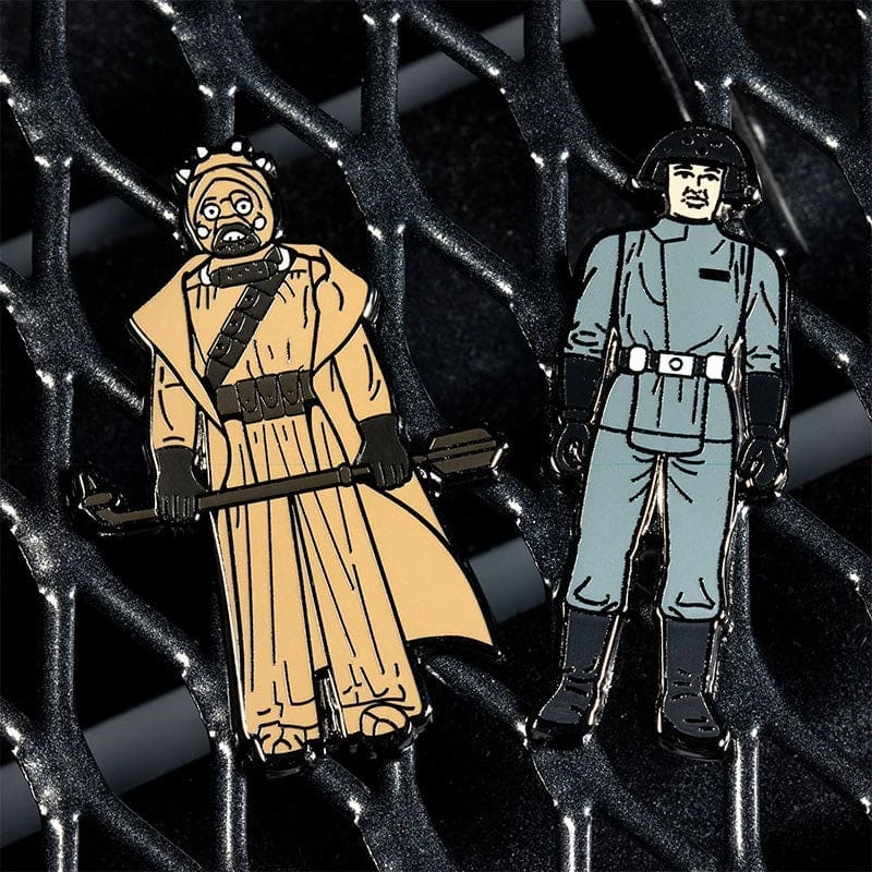 Best reviews of π― Accessories Pin Kings Star Wars Enamel Pin Badge Set 1.6 - Tusken Raider And Imperial Death Star Technician π 2 Accessories Pin Kings Star Wars Enamel Pin Badge Set 1.6 - Tusken Raider And Imperial Death Star Technician