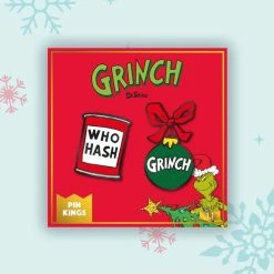 Pin Kings The Grinch Christmas Pin Badge Set 1.1 Accessories