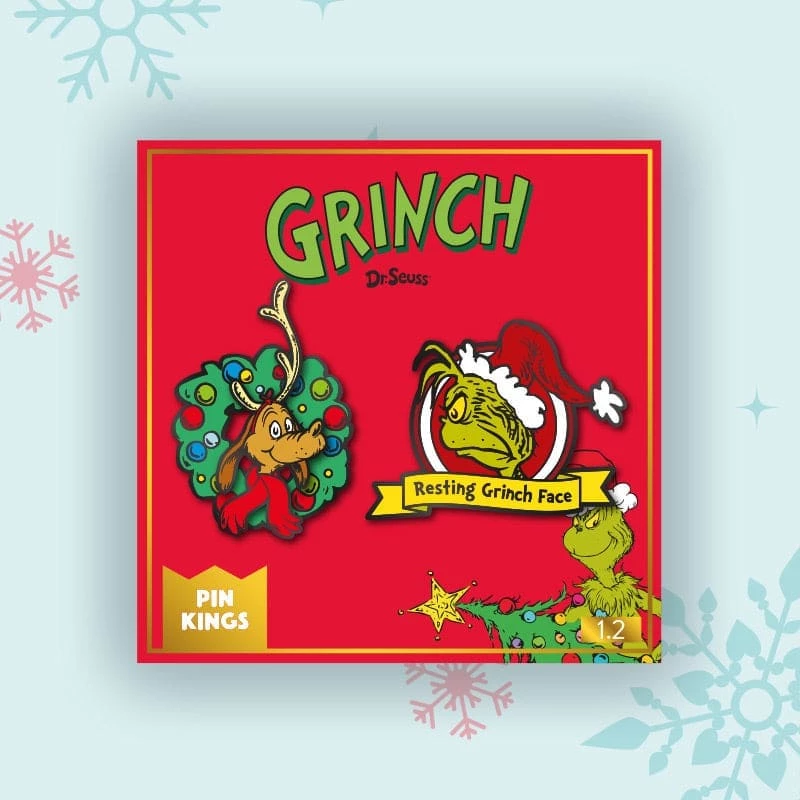 Budget π₯ Accessories Pin Kings The Grinch π Christmas Pin Badge Set 1.2 π― 1 Accessories Pin Kings The Grinch Christmas Pin Badge Set 1.2
