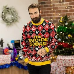 Cheapest β The Suicide Squad Official Suicide Squad Chrismas Jumper / Ugly Sweater π 9 The Suicide Squad Official Suicide Squad Chrismas Jumper / Ugly Sweater