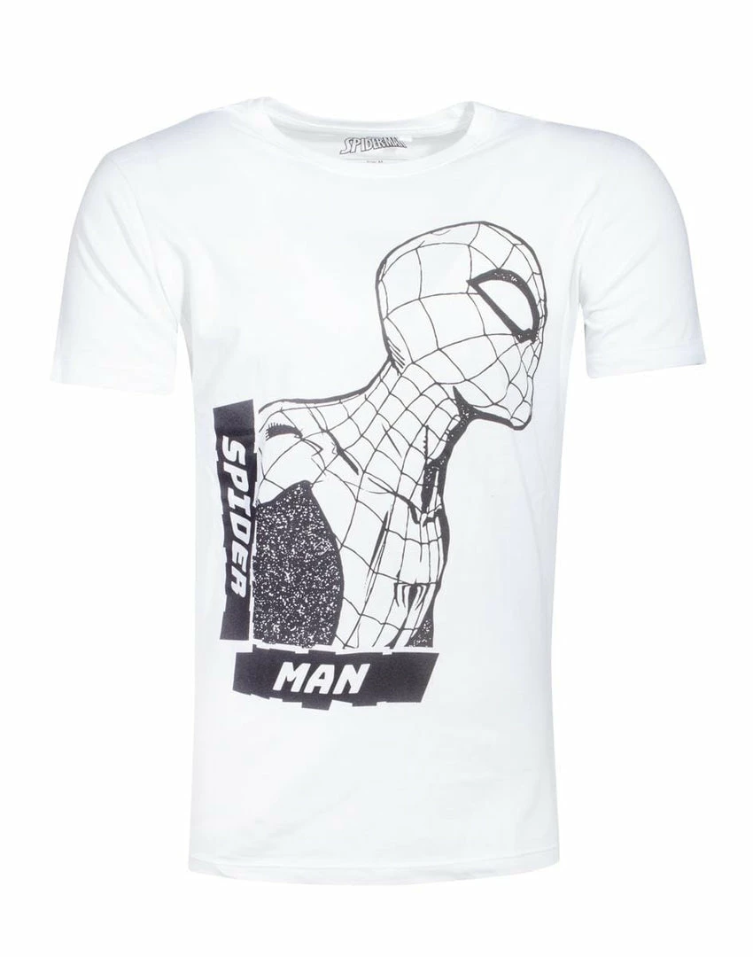 Buy π Apparel Official Spider-Man Side View Spidey White Unisex T-Shirts π 1 Apparel Official Spider-Man Side View Spidey White Unisex T-Shirts