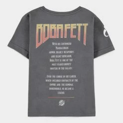 Official Star Wars Boba Fett The Legend Kids Short Sleeved T-Shirts Apparel