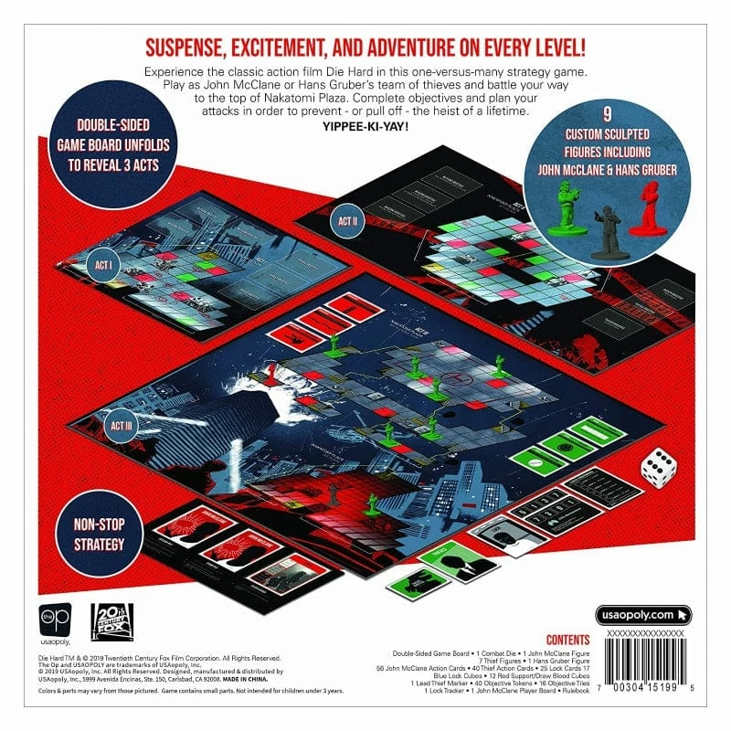 Outlet π Official Die Hard Board Game The Nakatomi Heist π 3 Official Die Hard Board Game The Nakatomi Heist