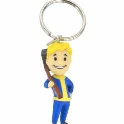 Official Fallout Vault Boy Melee Keyring / Keychain
