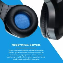 Numskull Gaming Accessories Multi-Format Gaming Headset (Xbox One/PS4/PC)