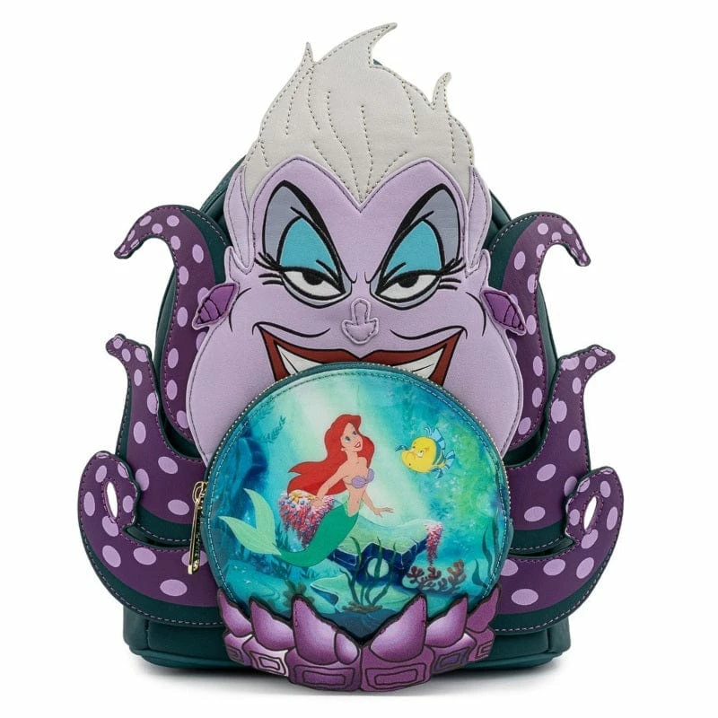 Top 10 π Loungefly Disney The Little Mermaid Ursula Crystal Ball Mini π Backpack 𧨠1 Loungefly Disney The Little Mermaid Ursula Crystal Ball Mini Backpack