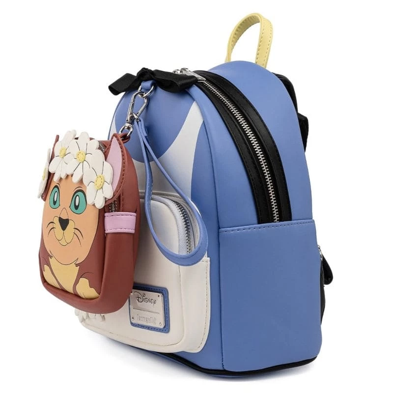 Outlet π Loungefly Disney Alice In Wonderland Cosplay Mini π Backpack With Detachable Mini Wristlet Bags β€οΈ 2 Loungefly Disney Alice In Wonderland Cosplay Mini Backpack With Detachable Mini Wristlet Bags
