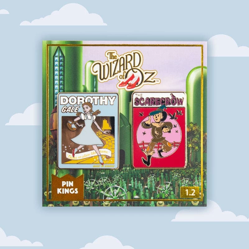 Cheapest 𧨠Accessories Pin Kings Wizard Of Oz Enamel Pin Badge Set 1.2 β Scarecrow & Dorothy β¨ 1 Accessories Pin Kings Wizard Of Oz Enamel Pin Badge Set 1.2 β Scarecrow & Dorothy