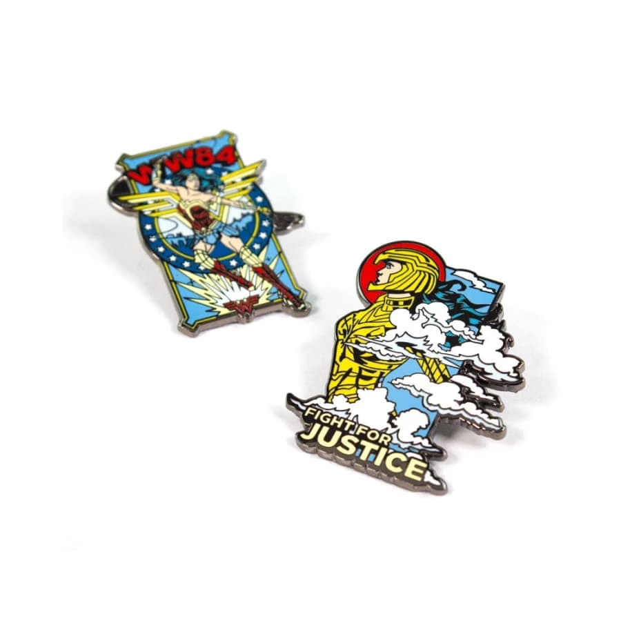 Cheapest π Wonder π© Women Pin Kings Wonder π© Woman '84 Enamel Pin Badge Set 1.2 - Fight For Justice Accessories π 5 Wonder Women Pin Kings Wonder Woman '84 Enamel Pin Badge Set 1.2 - Fight For Justice Accessories