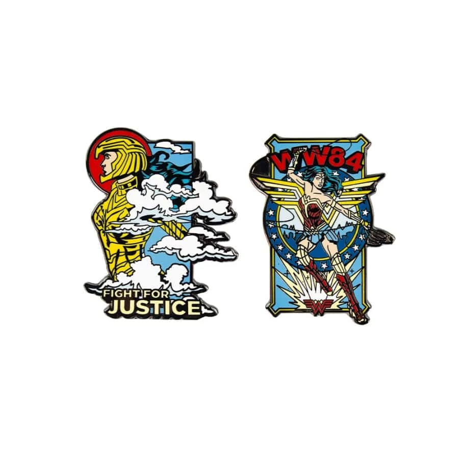 Cheapest π Wonder π© Women Pin Kings Wonder π© Woman '84 Enamel Pin Badge Set 1.2 - Fight For Justice Accessories π 6 Wonder Women Pin Kings Wonder Woman '84 Enamel Pin Badge Set 1.2 - Fight For Justice Accessories