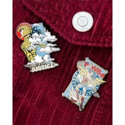 Wonder Women Pin Kings Wonder Woman '84 Enamel Pin Badge Set 1.2 - Fight For Justice Accessories