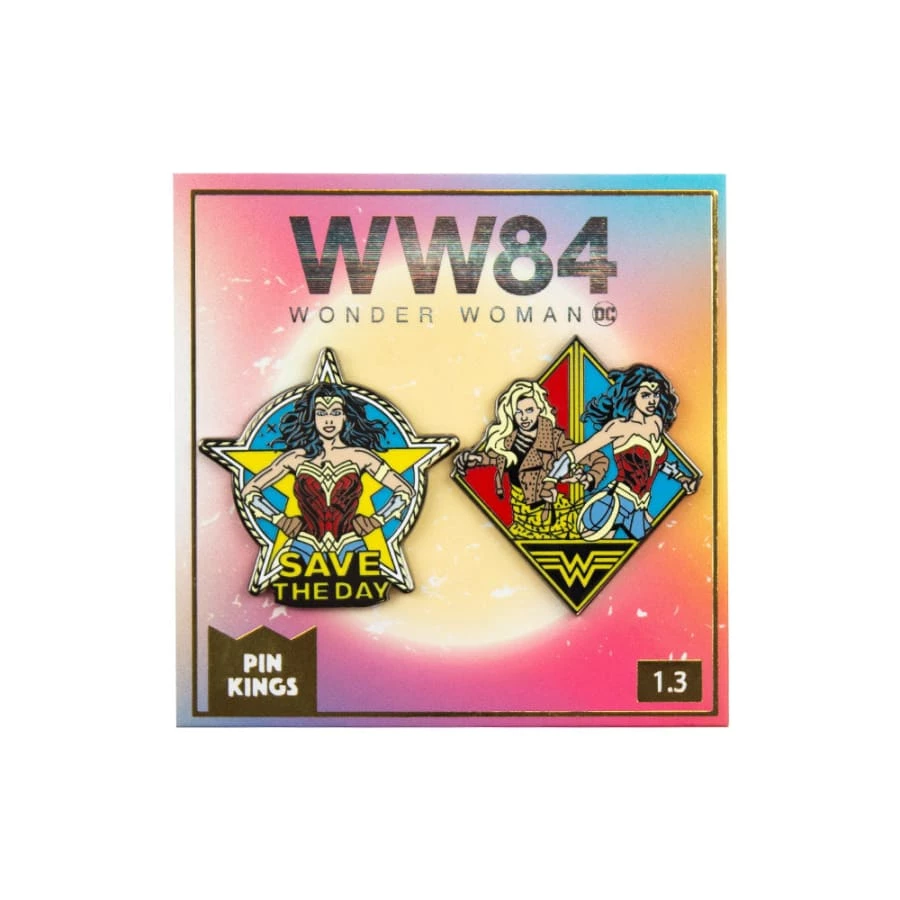Discount π Wonder π© Women Pin Kings Wonder π© Woman '84 Enamel Pin Badge Set 1.3 - Save The Day Accessories π 3 Wonder Women Pin Kings Wonder Woman '84 Enamel Pin Badge Set 1.3 - Save The Day Accessories