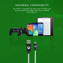 Cheap π Official Xbox One LED Micro USB Charge Cable π 15 Official Xbox One LED Micro USB Charge Cable