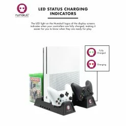 Numskull Xbox One Multi Function 5 In 1 Docking Station / Console Stand Gaming Accessories