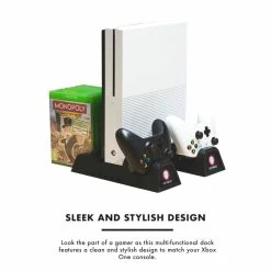 Numskull Xbox One Multi Function 5 In 1 Docking Station / Console Stand Gaming Accessories