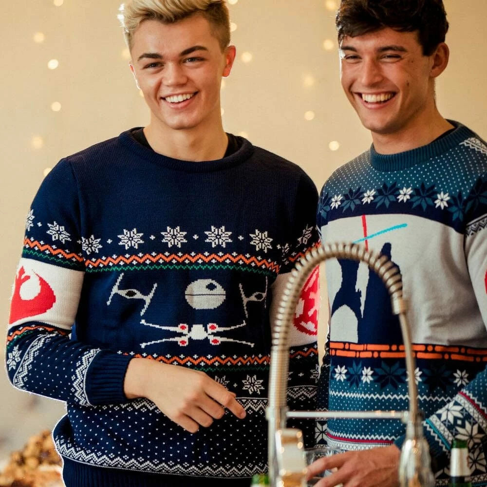 Best reviews of π Star Wars π Christmas Jumper Official Star Wars X-Wing Vs. Tie Fighter π Christmas Jumper / Ugly Sweater π₯° 2 Star Wars Christmas Jumper Official Star Wars X-Wing Vs. Tie Fighter Christmas Jumper / Ugly Sweater