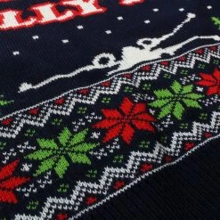 Star Wars Christmas Jumper Official Star Wars Master Yoda Christmas Jumper / Ugly Sweater